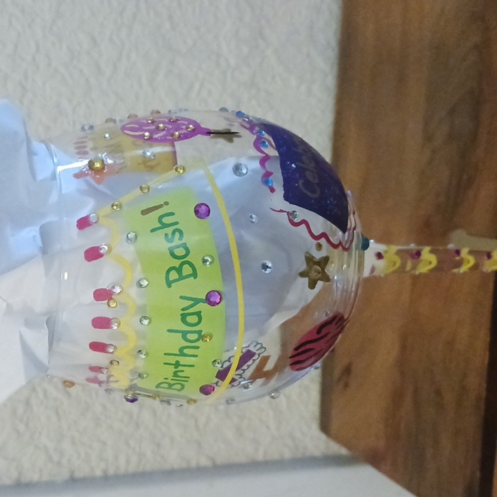 LOLITA "Birthday" wine glass - Picture 8 of 10